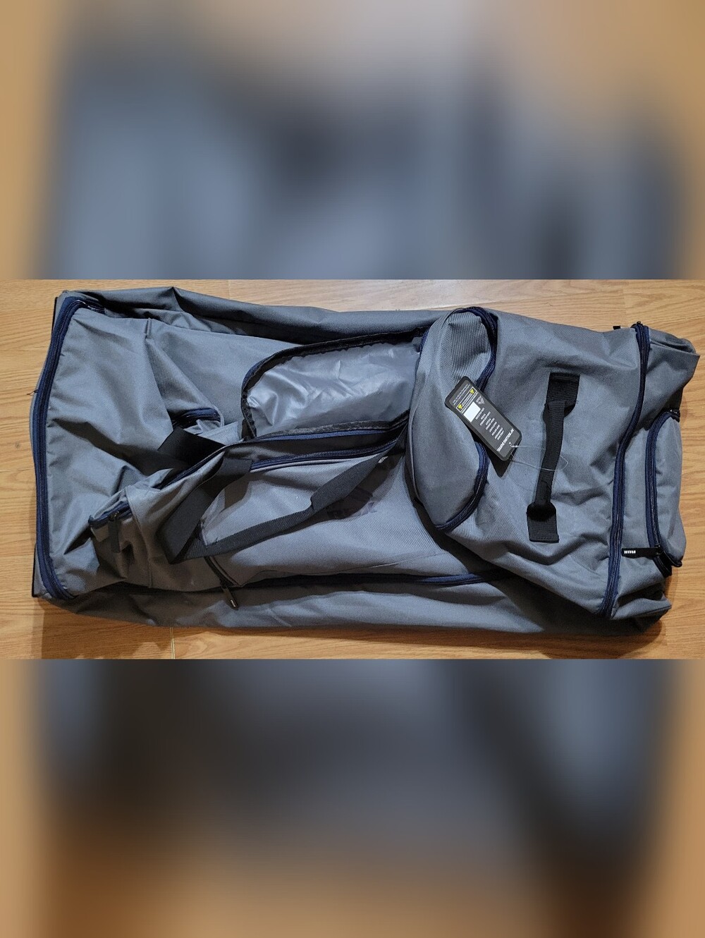 36" Rolling Gray RBX Duffle Bag